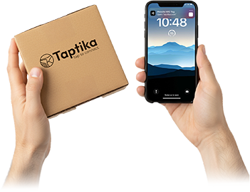 Imagen del tercer paso para ordenar productos Taptika